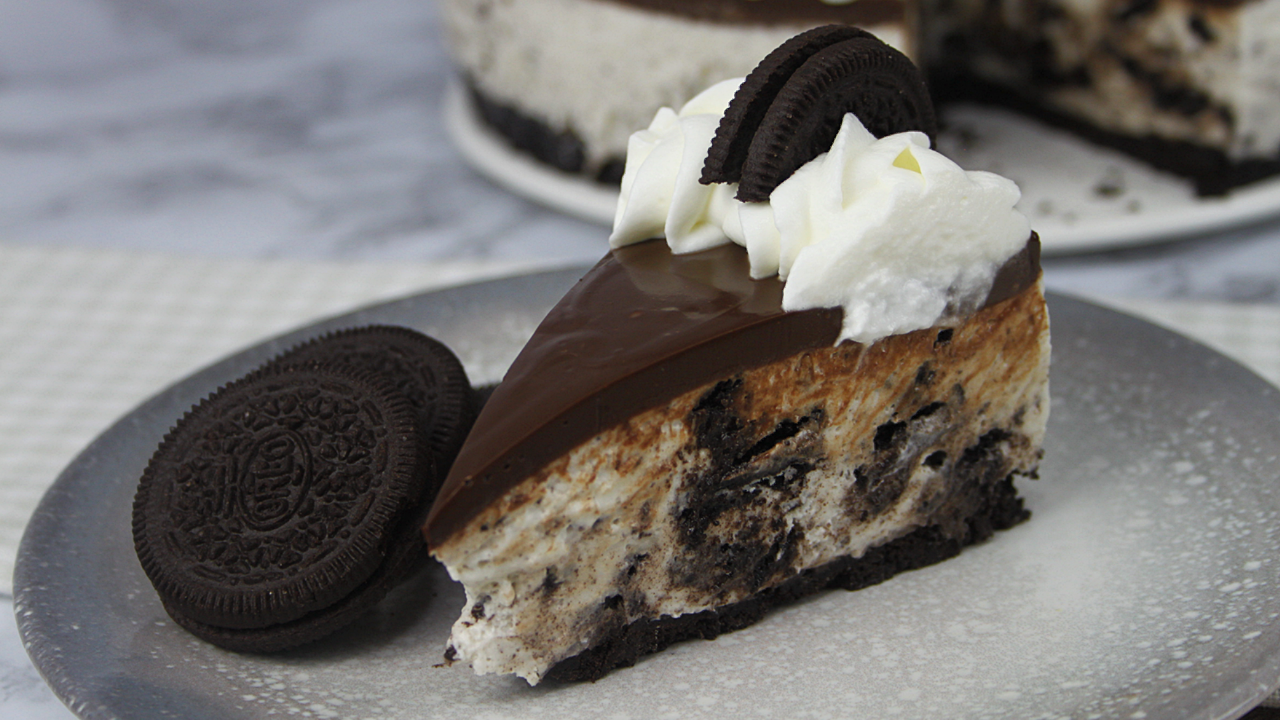 cheesecake de oreo