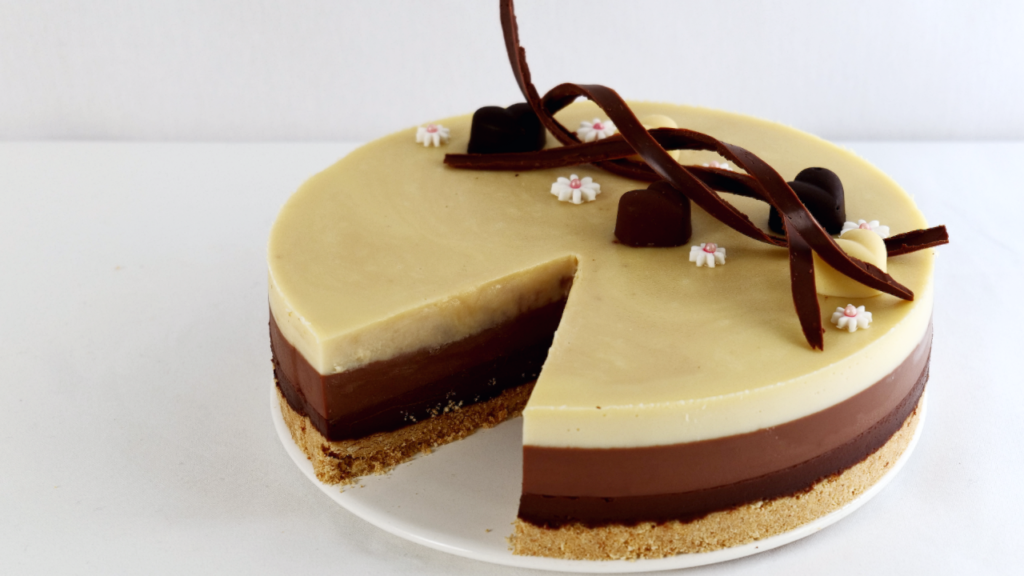 tarta tres chocolates